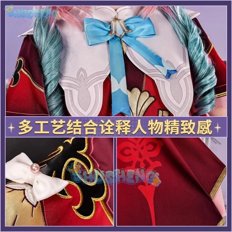 Hyacine Cosplay Costume Game Honkai:Star Rail Hyacinthia Uniform Halloween Carnival Party Christmas Play Role Clothes Clothing