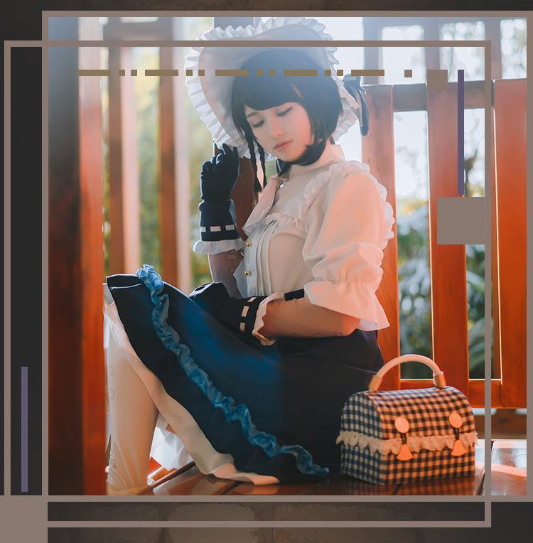 Anime Game Identity V Gardener Emma Woods Lolita Dress Lovely Uniform Cosplay Costume Role Play For Women