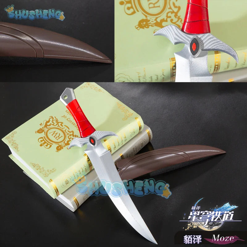 Honkai Star Rail Moze Cosplay Costume Wig Game Uniform Hat Weapon Xianzhou Yaoqing Halloween Party for Women Men Props Shusheng
