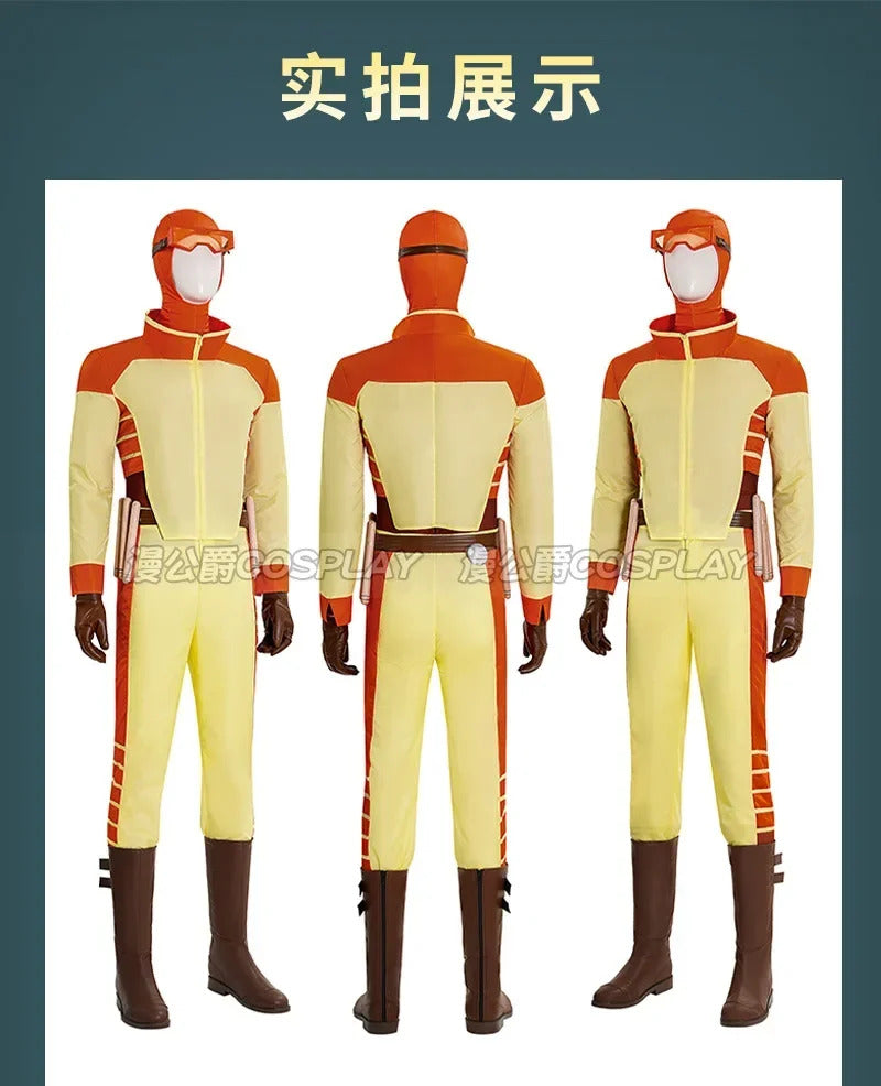 Invincible Season 3 Rex Splode Cosplay Costume Uniform Halloween Carnival Party Christmas Play Role Clothes Clothing for Men