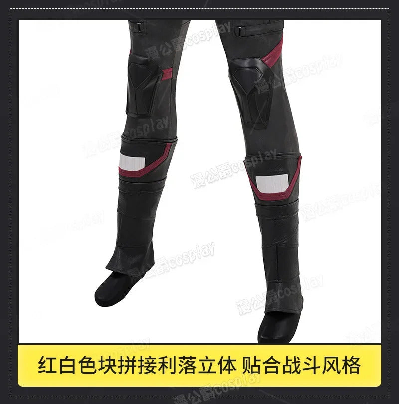 Movie Thunderbolts John Walker Cosplay Costume Agent Uniform Halloween Carnival Party Christmas Play Role Clothes Clothing