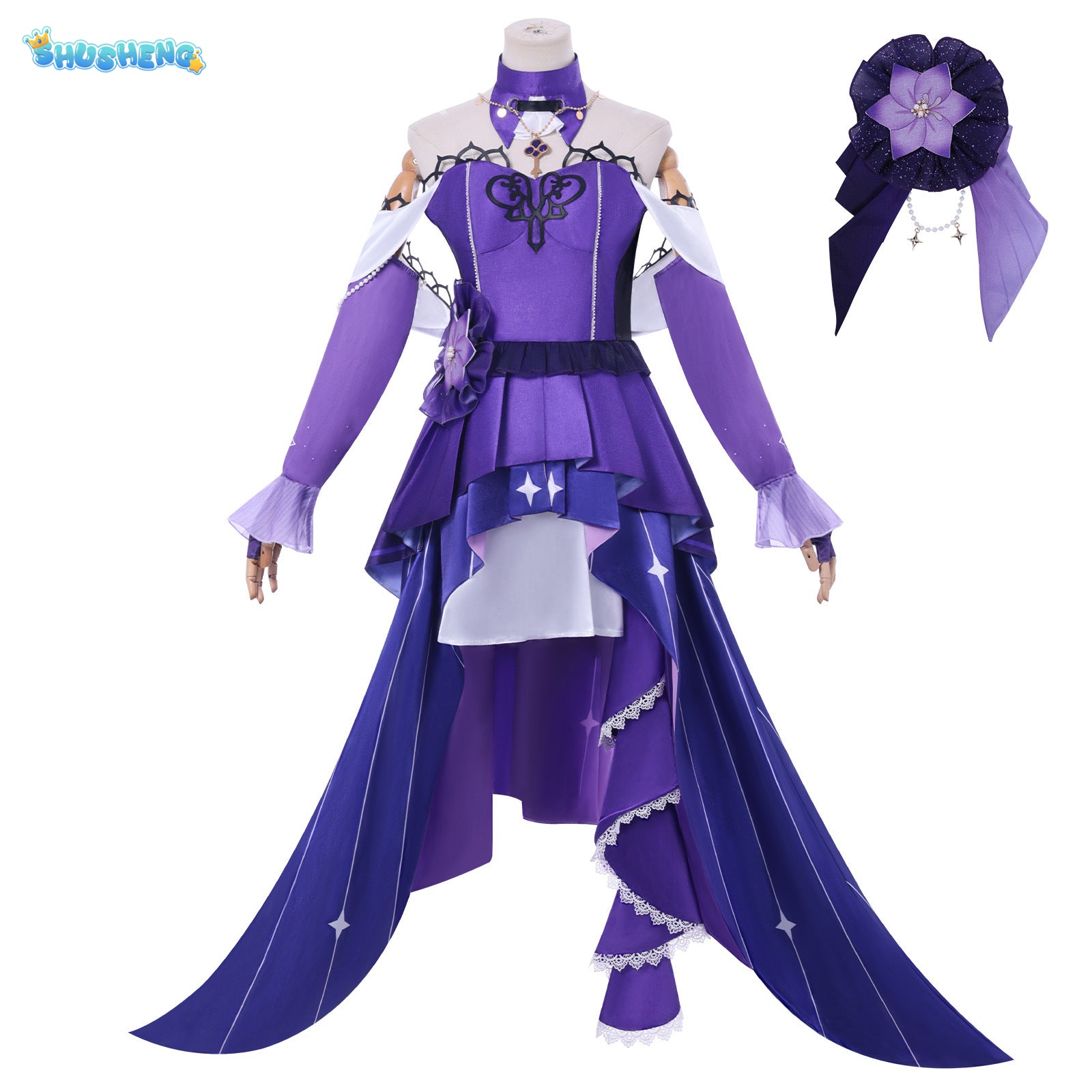 Honkai Star Rail Concert The Herta Cosplay Costume Full Set Dress Game Women Halloween Cos Costumes