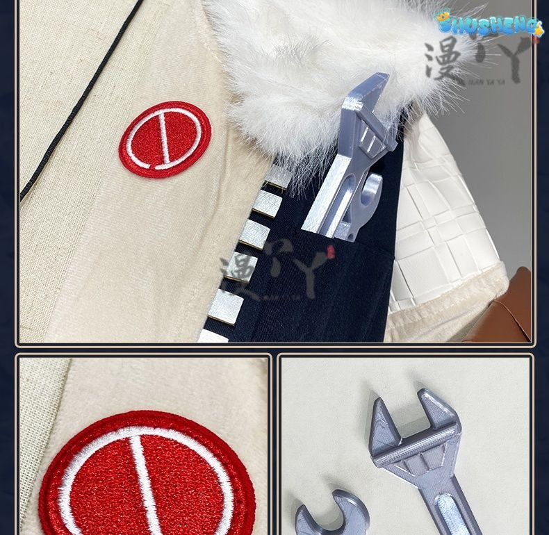 Batter Ganji Gupta Cosplay Costume Game Identity V Anime Roleplay Suit Prop Fancy Halloween Carnival Party Uniform