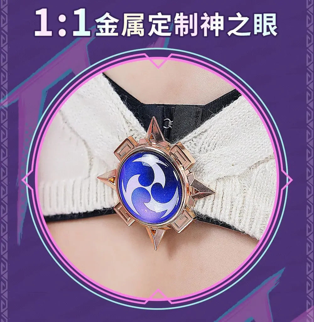 Shusheng-R Genshin Impact Varesa Wrestlers Cosplay Costume Uniform Halloween Carnival Party Christmas Play Role Clothes Clothing for Women