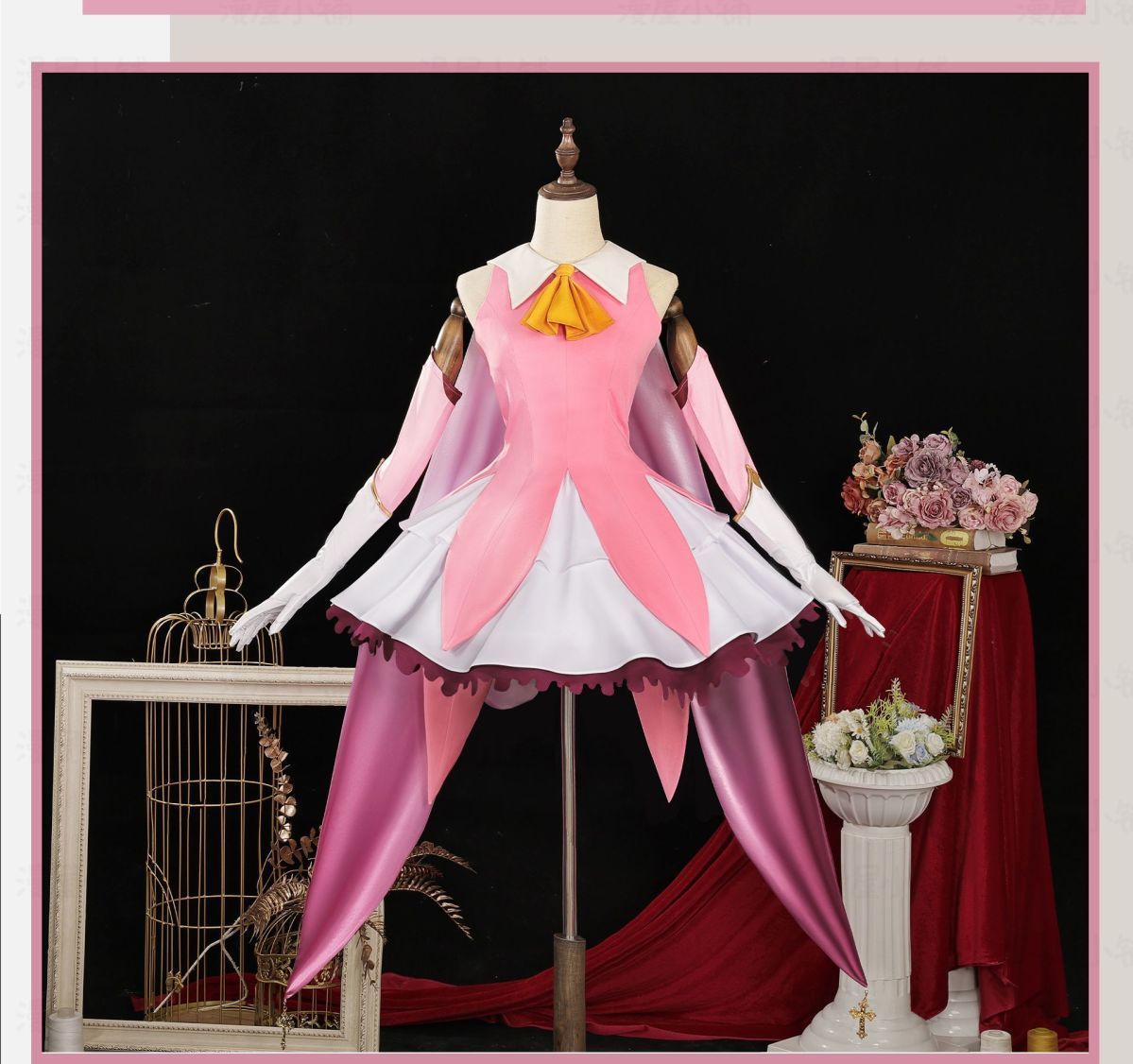 Anime Fate/Kaleid Liner Illyasviel von Einzbern Cosplay Costume Prisma Illya Wand Women Girls Halloween Roleplay Shoes Prop