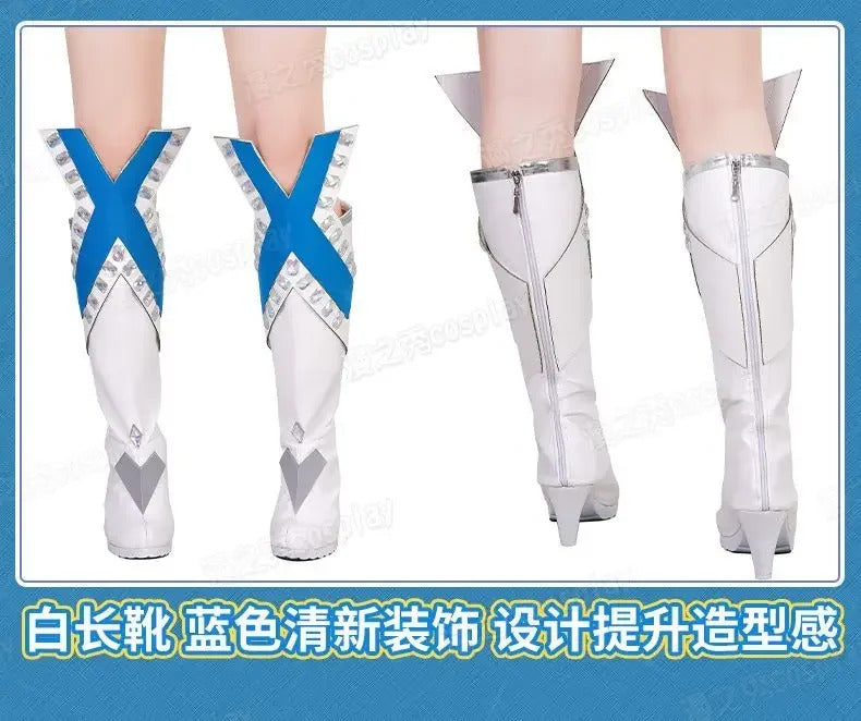 New Wave Skin White Queen Cosplay Costume Emma Frost Uniform Halloween Carnival Party Christmas Play Role Clothes Clothing