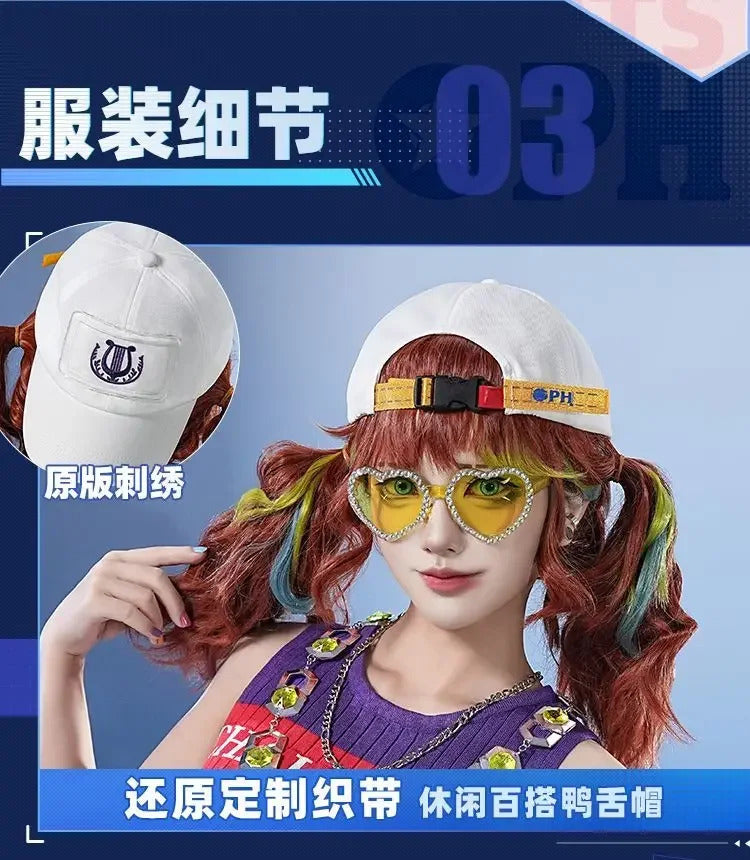Identity Ⅴ Cheerleader Cosplay Costume Lily Ballier OPH.LILY Uniform Halloween Carnival Party Christmas Play Role Clothing