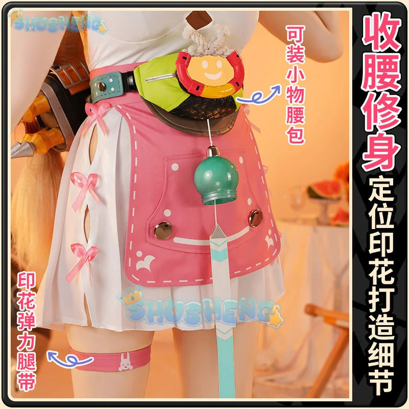 Zenless Zone Zero Alice Thymefield Swimsuit Cosplay Costume Swimsuit Halloween Carnival Party Christmas Play Role Clothing