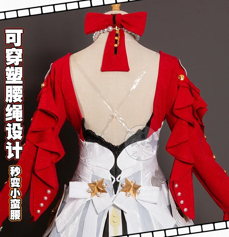 Zenless Zone Zero Astra Yao Cosplay Costume Uniform Halloween Carnival Party Christmas Play Role Clothes Clothing for Women
