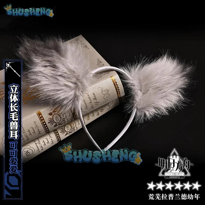 Shusheng Arknights Lappland Cosplay Costume Uniform Halloween Carnival Party Christmas Play Role Clothes Clothing for Women