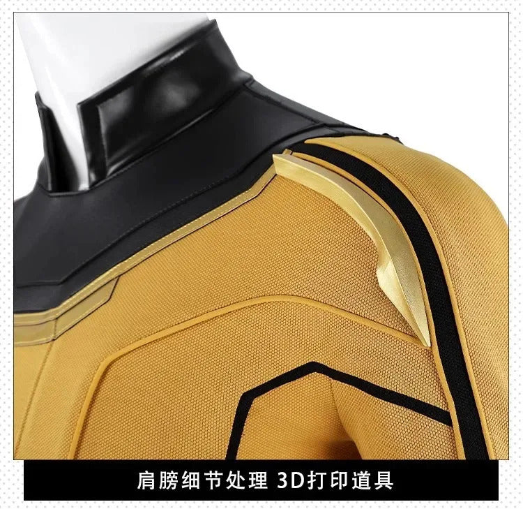 Movie Sentry Cosplay Thunderbolts Costume Halloween men's tight fitting jumpsuit shoes props fantasy combat uniform Net set