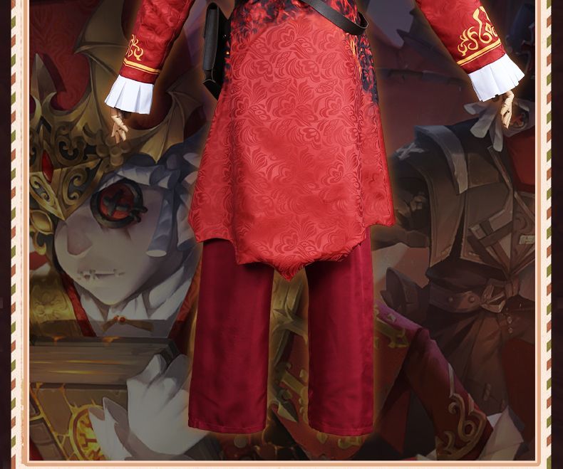 Anime Identity V Victor Grantz Postman Initial Skin Gorgeous Uniform Cosplay Costume Halloween Party Outfit