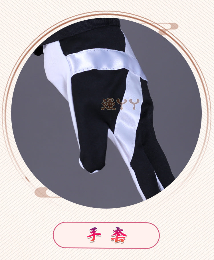 Anime Bleach Kurosaki Ichigo Cosplay Costume Japanese Manga Cosplay Black and White Outfit Halloween Role Play Uniform for Men
