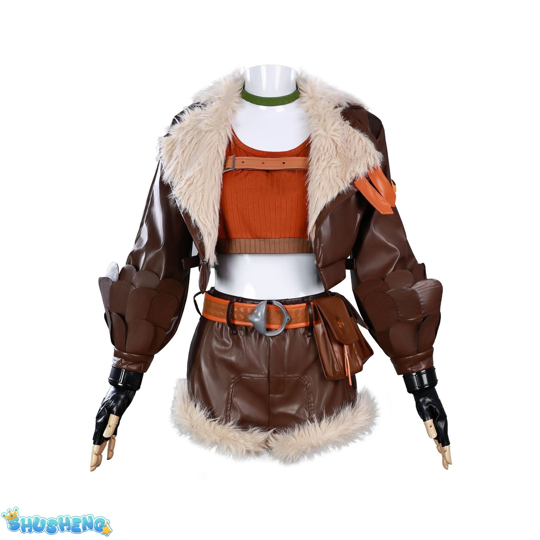 Squirrel Girl Cosplay Costume Doreen Allene Green Uniform Halloween Carnival Party Christmas Play Role Clothes Clothing