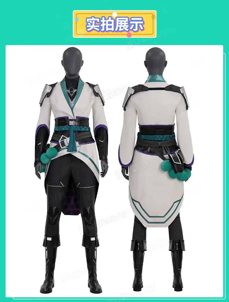 Sage Cosplay Costume Game Valorant Uniform Halloween Carnival Party Christmas Play Role Clothes Clothing for Women