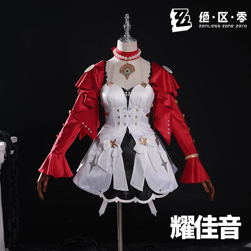 Game Zenless Zone Zero Astra Yao Cosplay Costume Headwear Uniform Stars of Lyra Halloween Party Women Girls Carnival Props