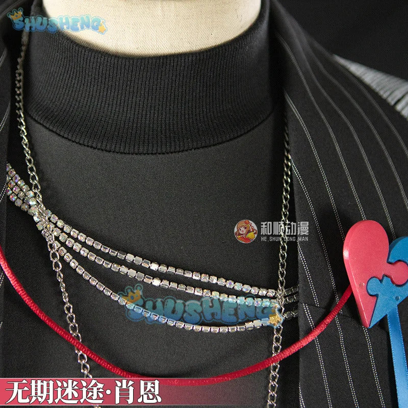 Path to Nowhere Shawn Cosplay Costume Cyberheart Illusion Set Uniform Halloween Carnival Party Christmas Play Role Clothing