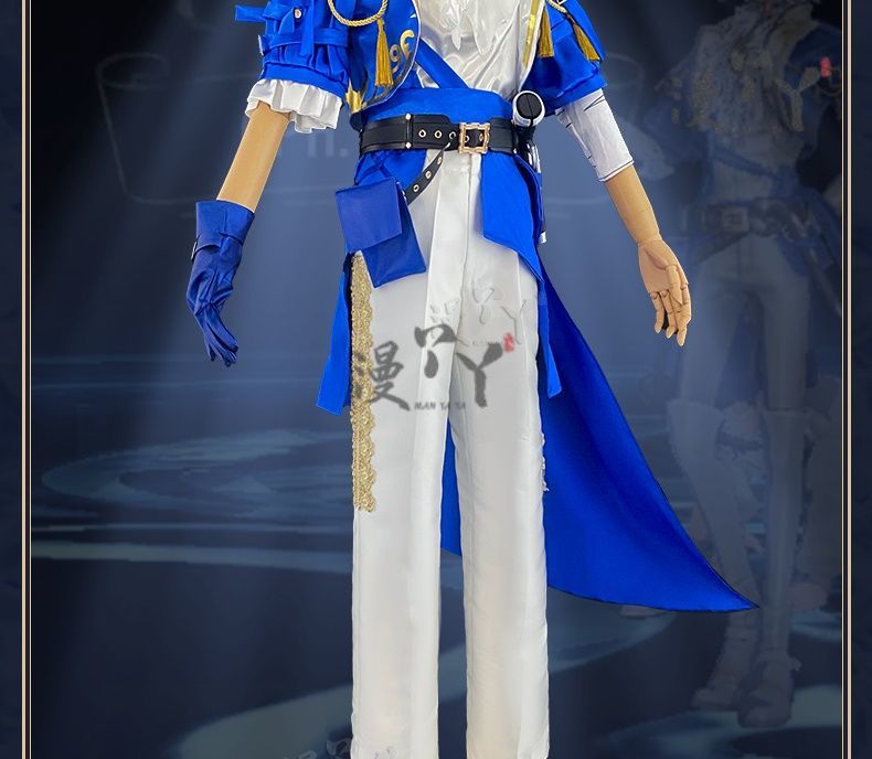 Prisoner Luca Balsa Cosplay Game Identity V Luca Costume Trench Uniform Suit Party Role Play Clothing Suit