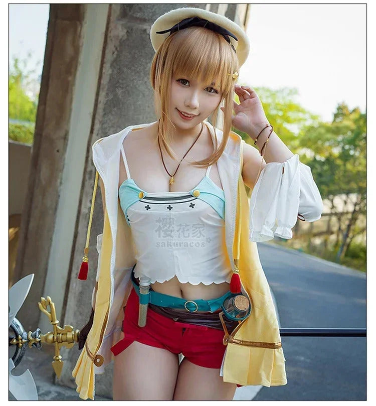 Game Atelier Ryza: Ever Darkness & the Secret Hideout Reisalin Stout Cosplay Costume Uniform Halloween Carnival Party Clothing
