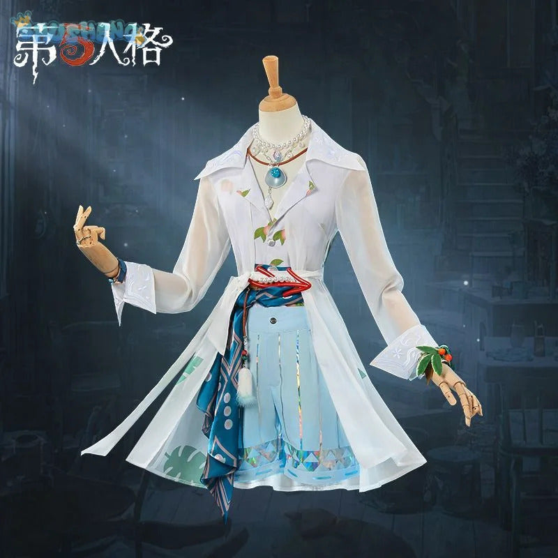 Identity Ⅴ Joseph Desaulniers Photographer Cosplay Costume Halloween summer beach casual uniform jacket shorts necklace prop set