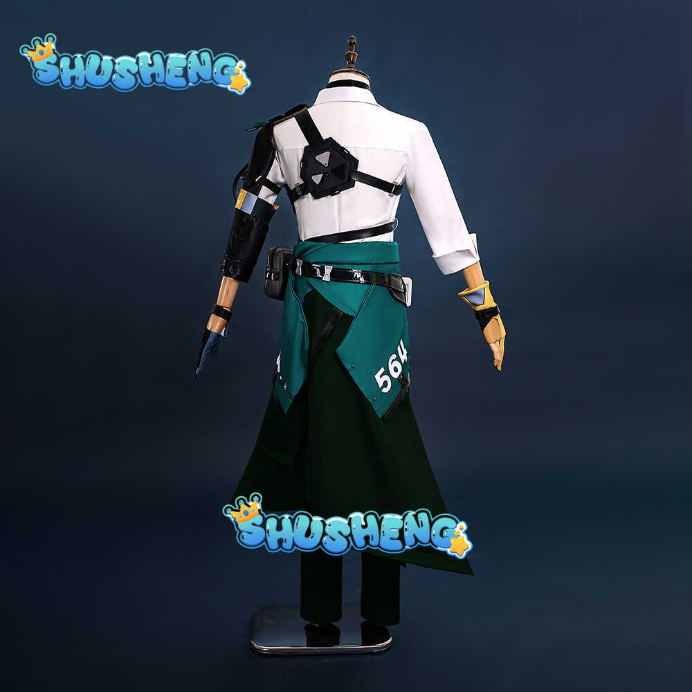 Asaba Harumasa Cosplay Game Zenless Zone Zero Costume Male Boys Uniform Gloves Belt Headband Men Disguise Halloween Suit
