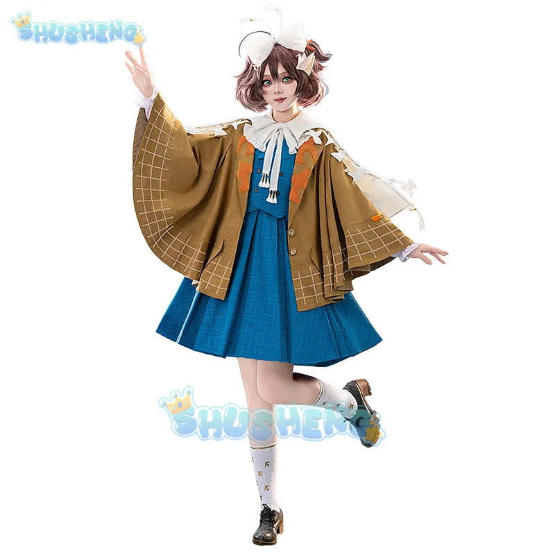 Reverse:1999 Paper envelope Cosplay Costume Uniform Halloween Carnival Party Christmas Play Role Clothes Clothing