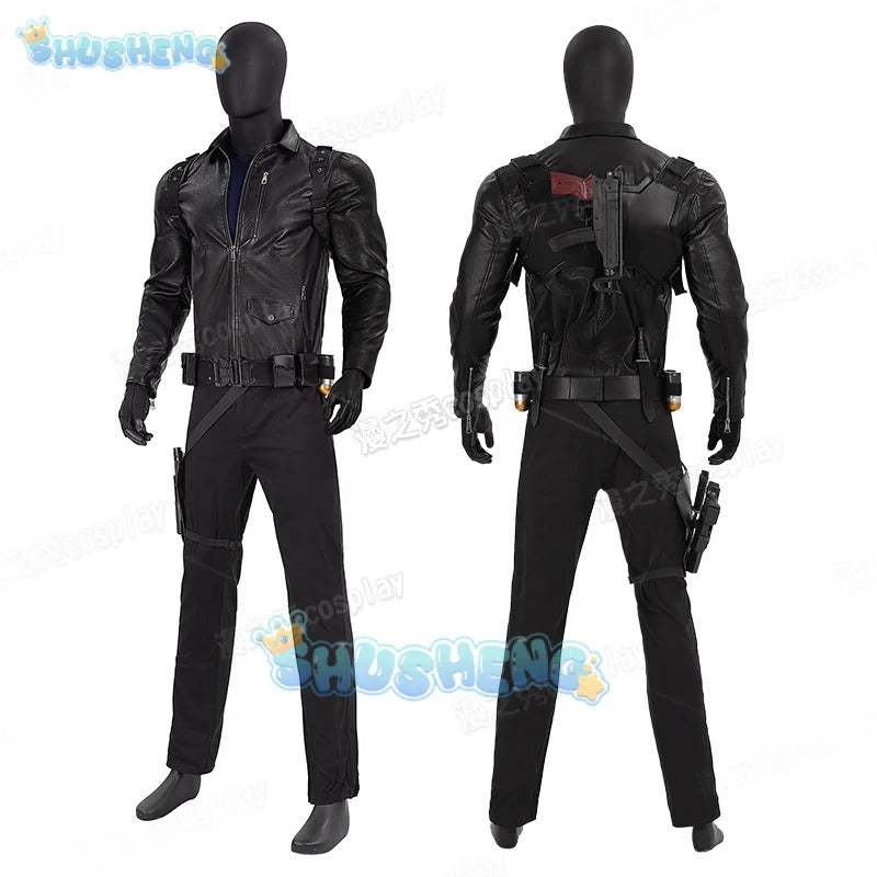 Thunderbolts Winter Soldier Cosplay Costume Uniform Halloween Carnival Party Christmas Play Role Clothes Clothing