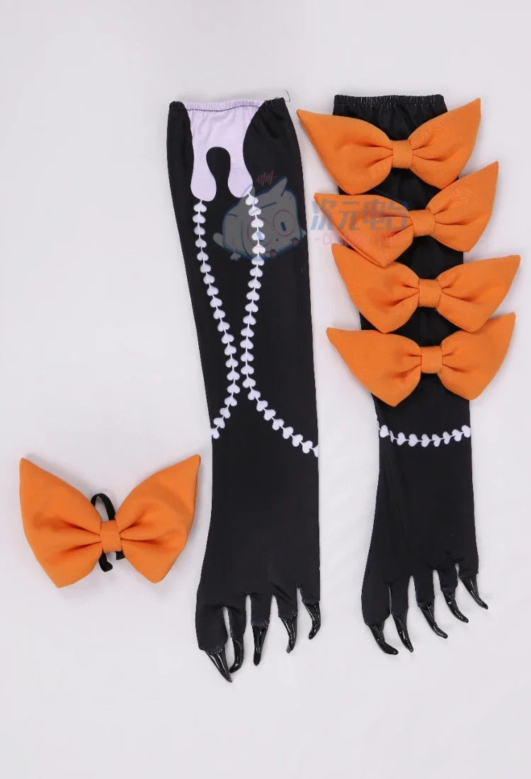 FGO Abigail Williams Summer Cosplay Fate/Grand Order FGO Costume Halloween party sexy dress hat gloves socks tattoo stickers set