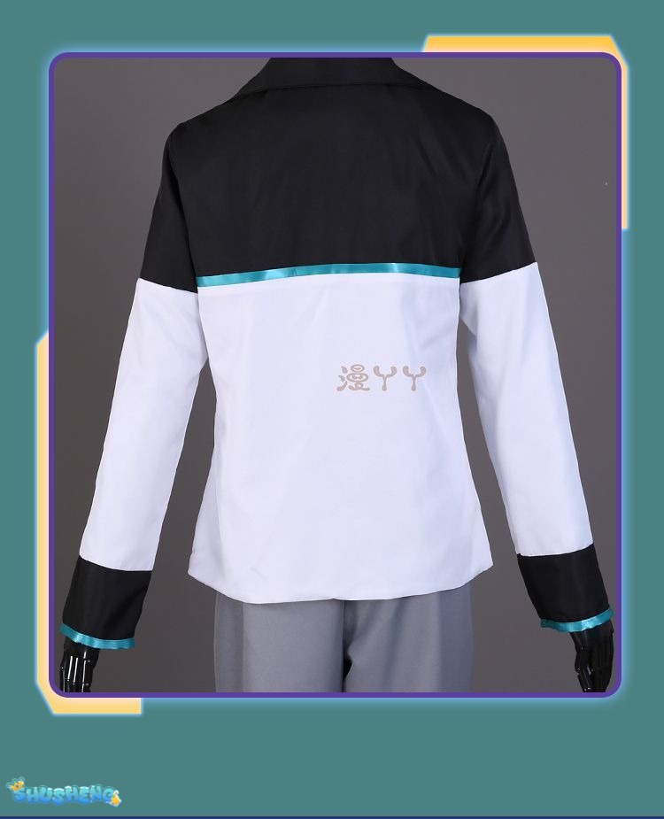 Mayuzumi Kai Cosplay Costume Fancy Outfits Top Pants Coat Vtuber Clothing Halloween Carnival Uniforms Custom Made