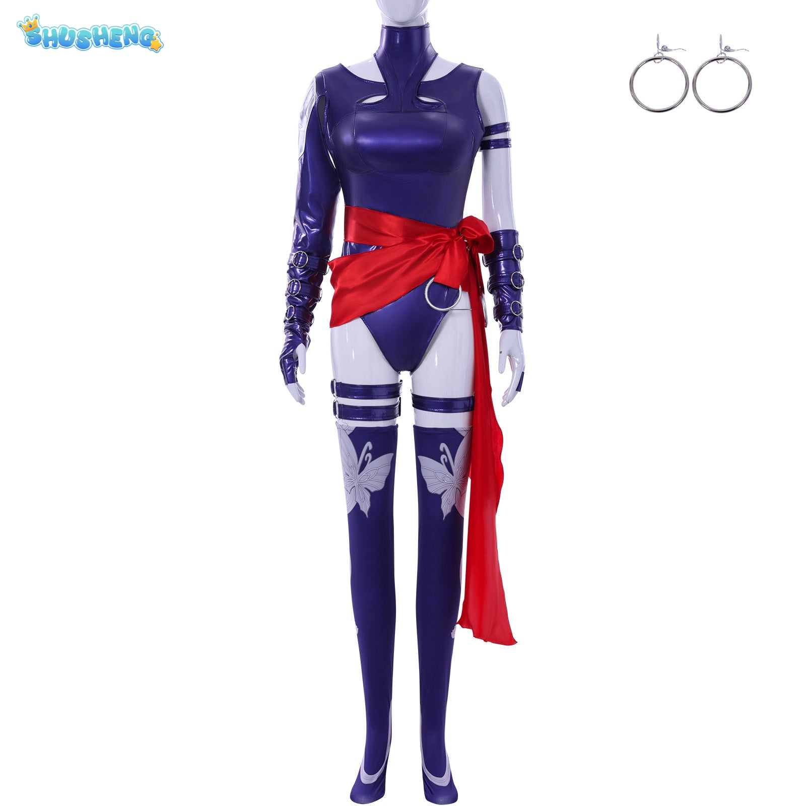 Marvel Rivals Psylocke Cosplay Costume Fantastic Women Jumpsuit for Female Disguise Fantasy Halloween Carnival Party Outfits