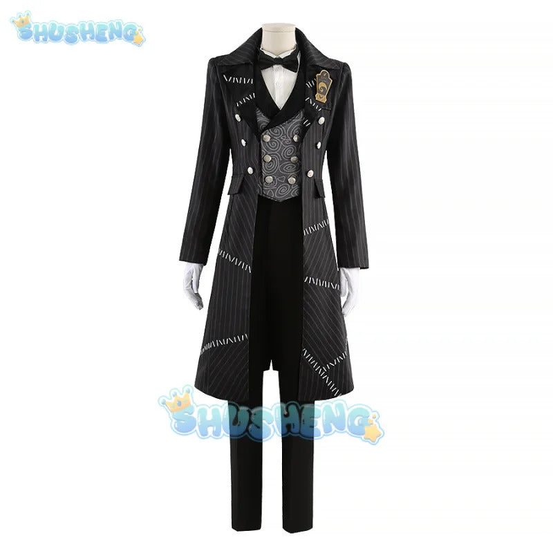 Twisted-Wonderland Idia Shroud Cosplay Costume Uniform Halloween Carnival Party Christmas Play Role Clothes Clothing