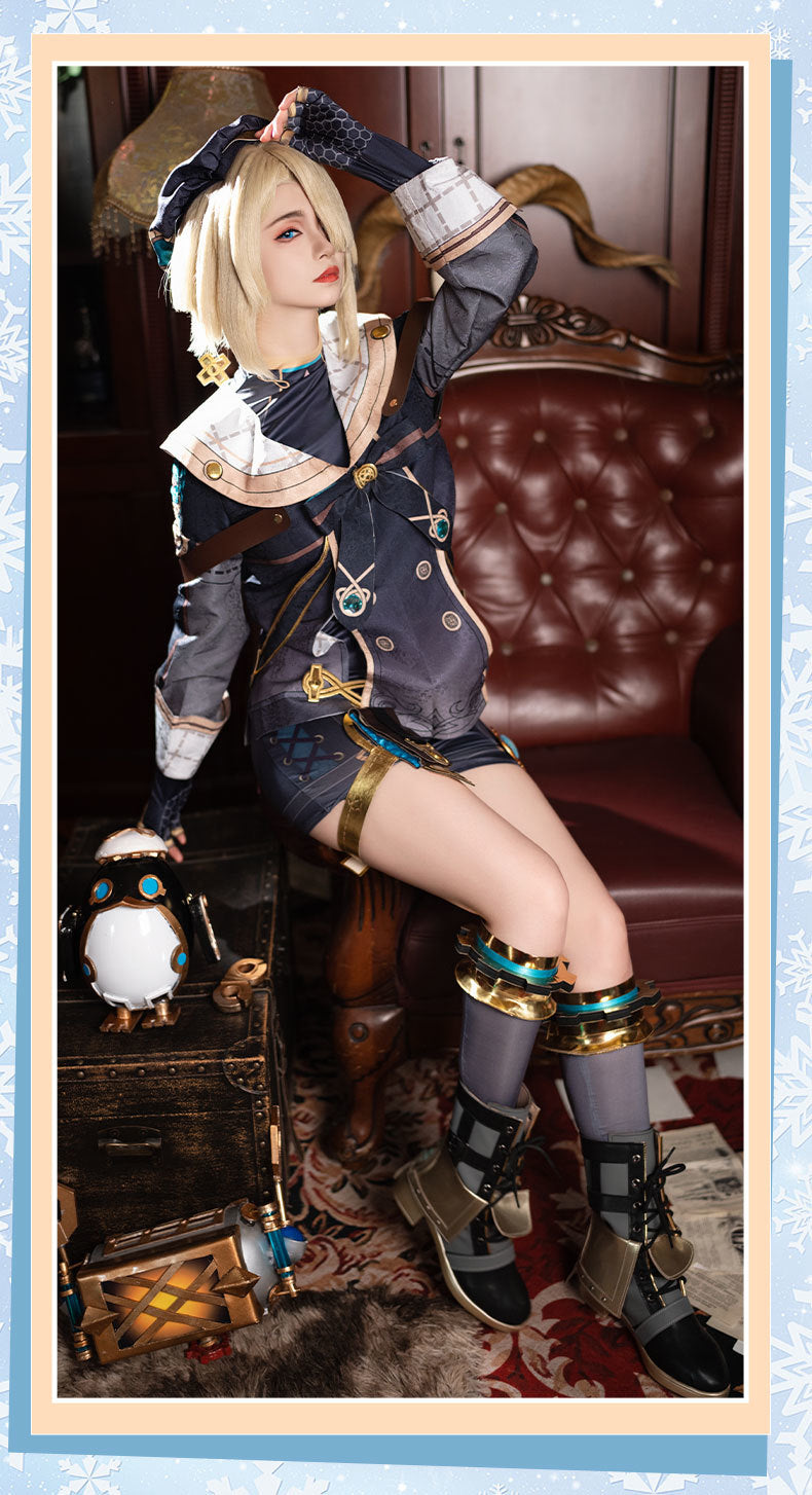Genshin Impact Freminet Cos Men Dreaming Costume Game Anime Party Fontaine Uniform Hallowen Play Role Clothes Clothing New Skin