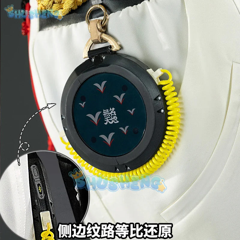 Game Zenless Zone Zero Phaethon Proxy Wise: Crane in the Azure Cosplay Costume Wise Uniform Halloween Carnival Party Christmas