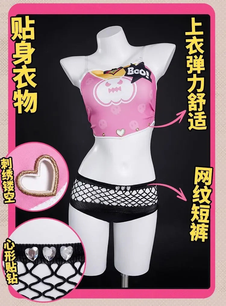 Zenless Zone Zero Nicole Demara Cosplay Costume Uniform Halloween Carnival Party Christmas Play Role Clothes Clothing for Women
