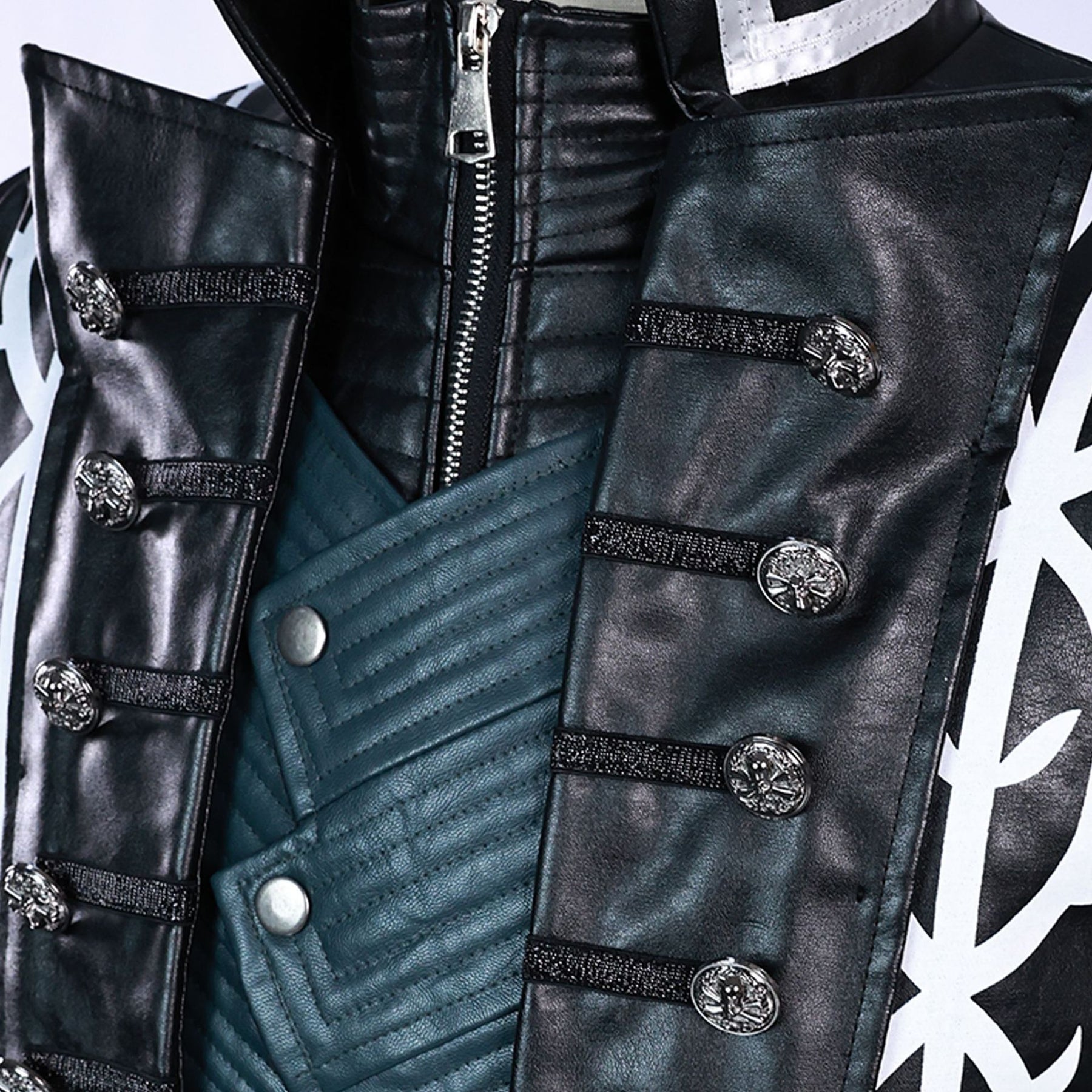 Hot Game DMC5 Cosplay Vergil Costume Nelo Complete Outfit Halloween Carnival Men Suit Jacket Vest Costume
