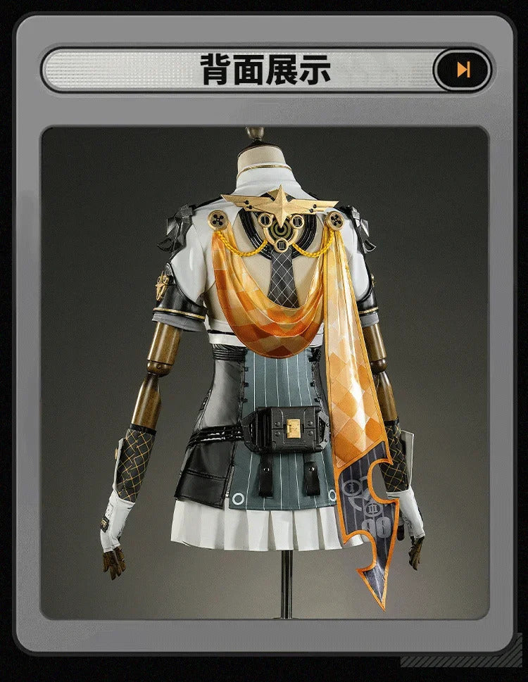 Zenless Zone Zero Soldier 0 - Anby Cosplay Silver Soldier - Anby Costume Halloween Party New Fashionable Women Uniform Full Set