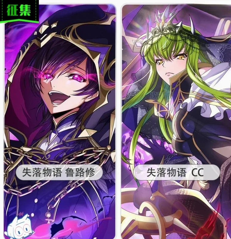 CODE GEASS Lelouch of the Rebellion C.C. Cosplay Witch Costume Halloween Gothic Dress Props Wig Women's Full Set New Uniform