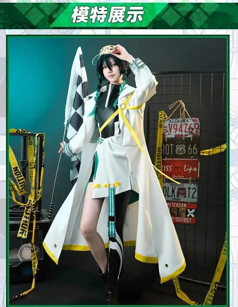 Game Genshin Impact Barbatos cosplay costume Hat windbreaker jumpsuit accessories prop set Halloween fashion men women uniform