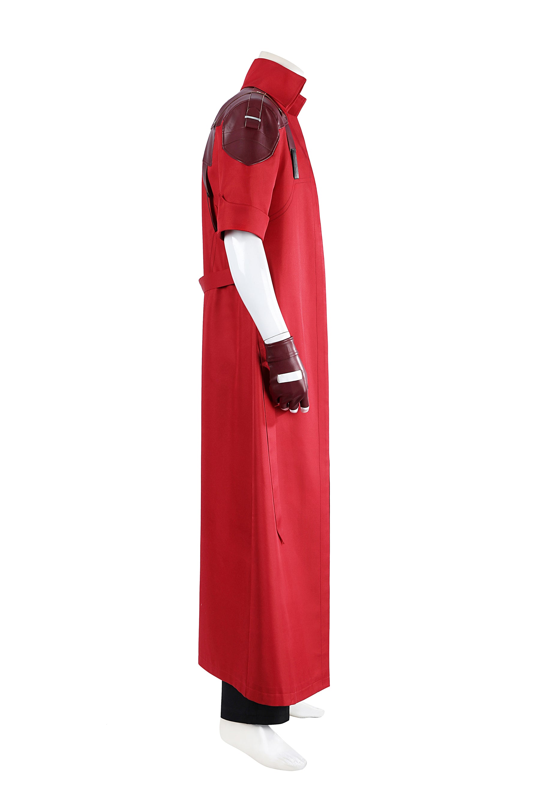 Devil Cos May Cry 3 Cosplay Costumes Dante Men's Game Uniforms Wig Red Long Poncho Jacket Set Halloween Carnival Costumes