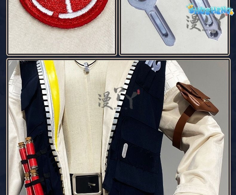 Batter Ganji Gupta Cosplay Costume Game Identity V Anime Roleplay Suit Prop Fancy Halloween Carnival Party Uniform