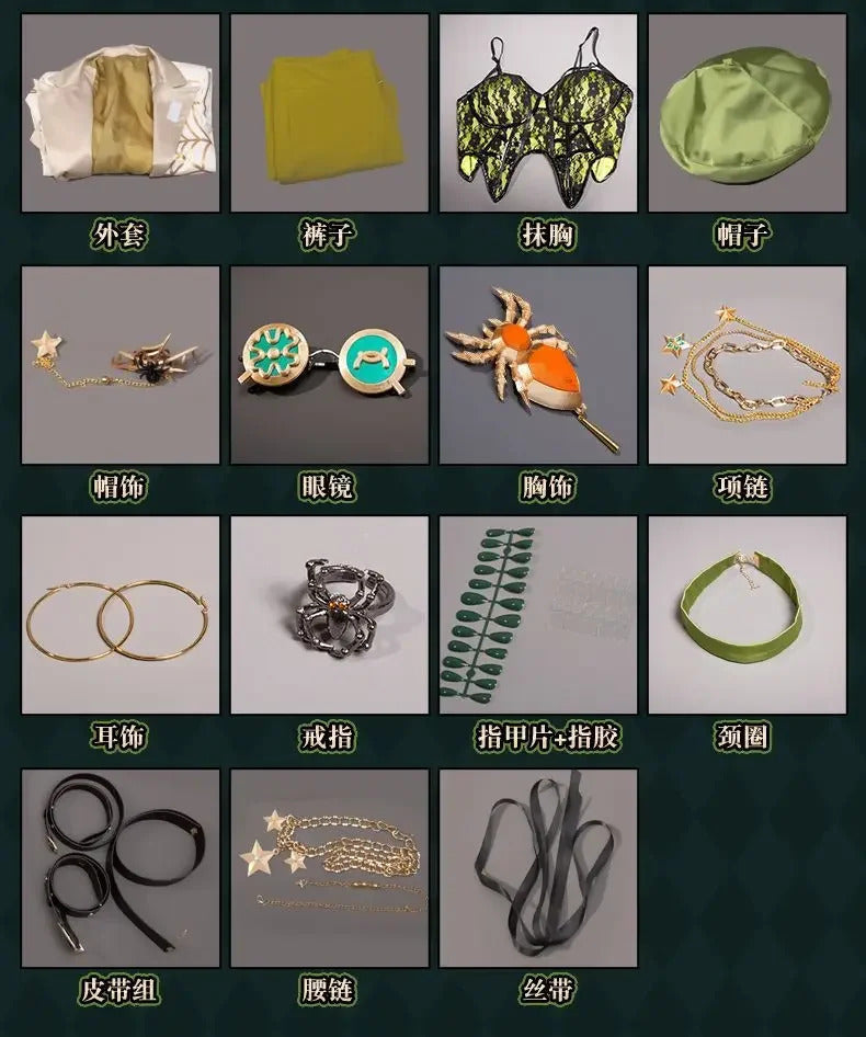 Game Identity Ⅴ Demi Bourbon Barmaid Cosplay Costume Uniform Halloween Carnival Party Christmas Play Role Clothes Clothing