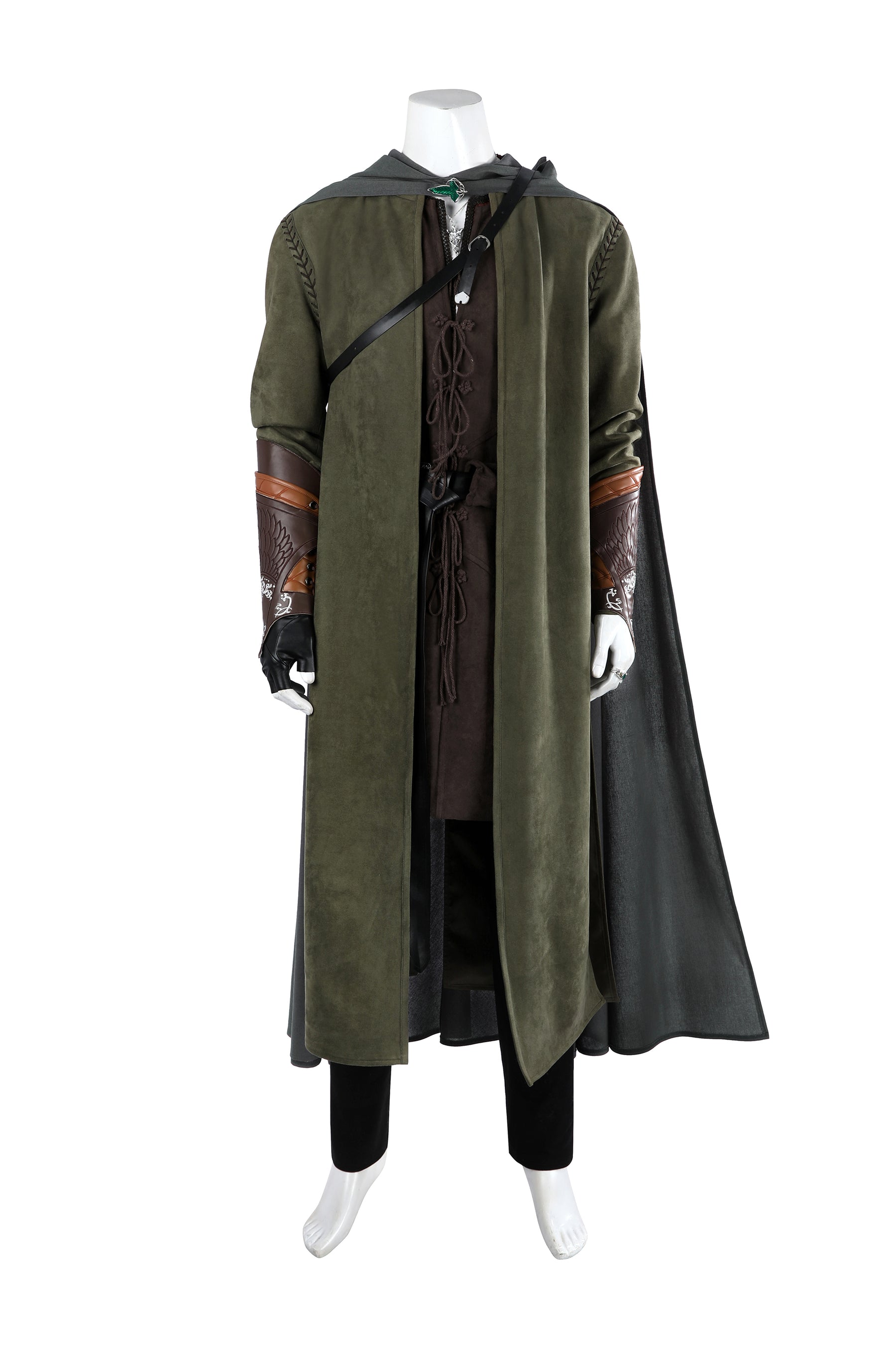 Movie Aragorn Cosplay Outfits Men's Aragorn Fighting Uniform Custom Made