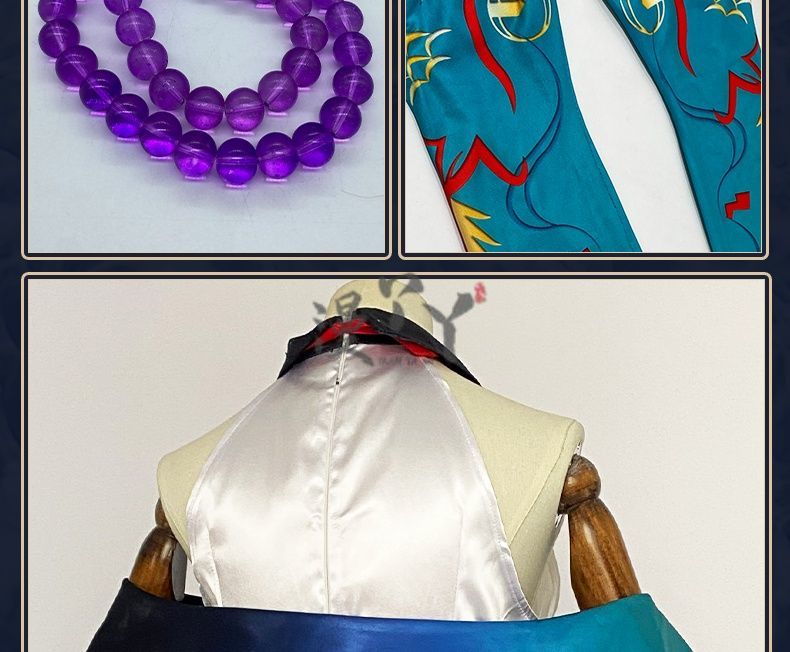 Dusk Cosplay Costume Game Arknights Dusk Dragon Cosplay Ears Tail Horns Women Costume