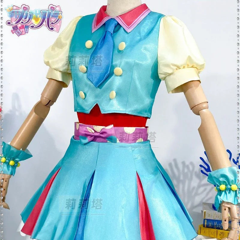 Minami Mirei Anime PriPara cosplay initial costume party Carnival sweet lolita dress accessories props full set woman uniform