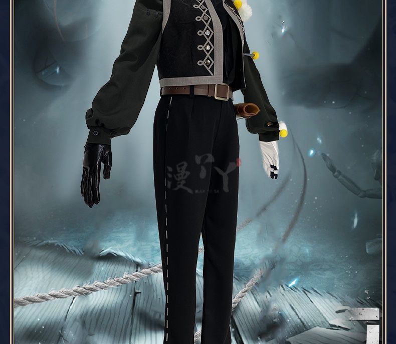 Identity V Matthias Czernin Puppeteer Game Suit Handsome Uniform Cosplay Costume Halloween Party Role Play Outfit Men