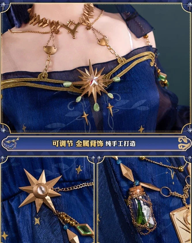Identity Ⅴ Ada Mesmer Psychologist Emil Patient Cosplay Hengmeng Costume Halloween New Men Women Fashion Prop wig Dress Uniform