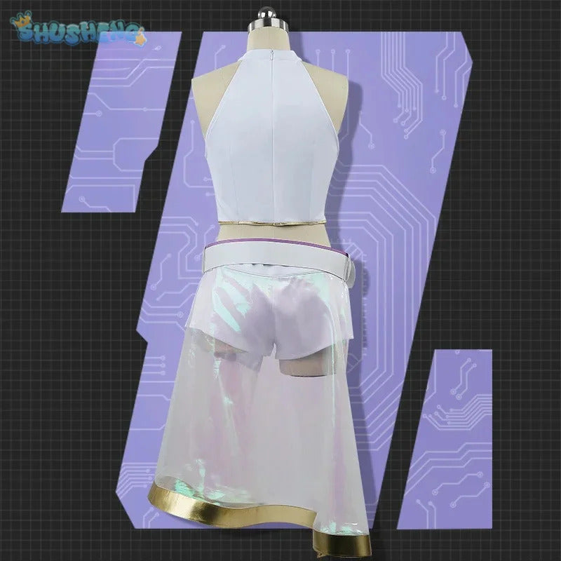 Game NIKKE:The Goddess of Victory Syuen Cosplay Costume Halloween Party New Coat Skirt Wig Prop Set Men Women Fashion Uniform