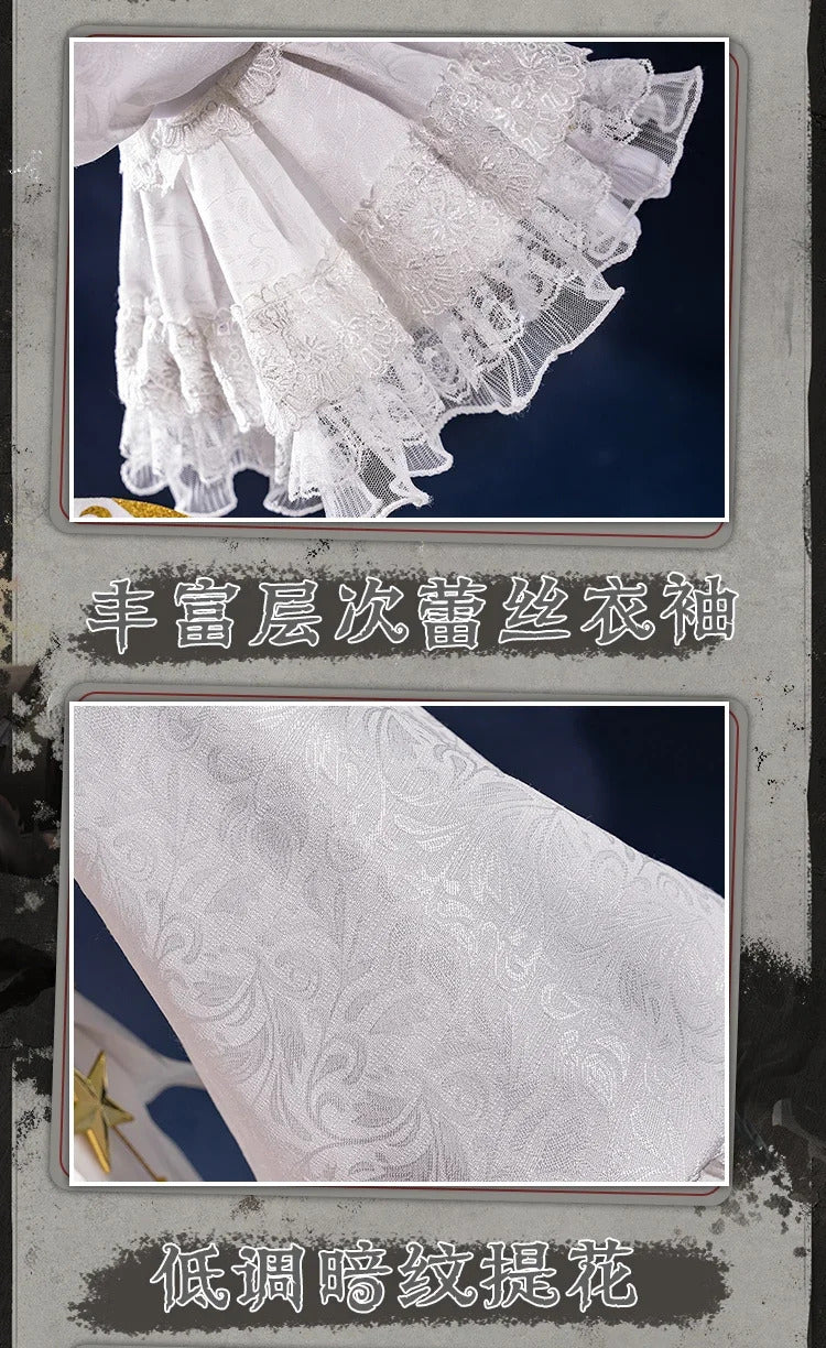Identity V Mike Morton King Of The Noisy Stars Cosplay Costume Uniform Halloween Carnival Party Play Role Clothes Clothing