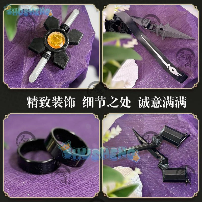 Arknights Theresa Cosplay Costume Uniform Halloween Carnival Party Christmas Play Role Clothes Clothing for Women Shusheng
