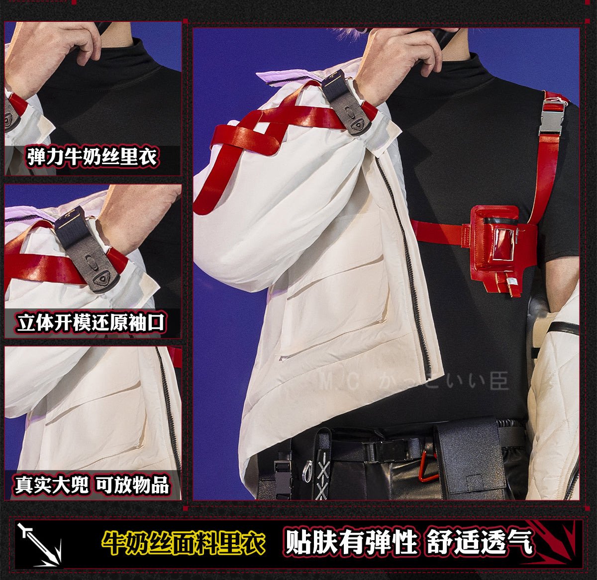Arknights Lessing Cosplay Costume Cos Game Anime Party Uniform Hallowen Play Role Clothes Clothing